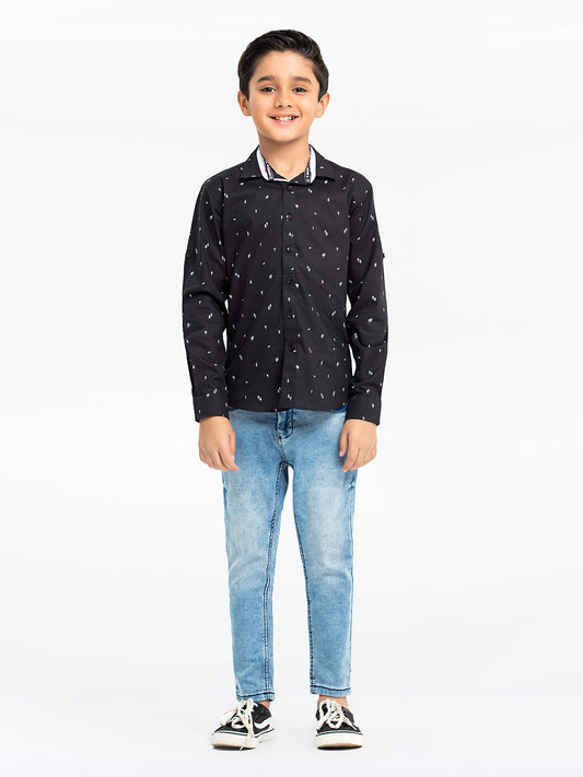 Boy's Black Shirt