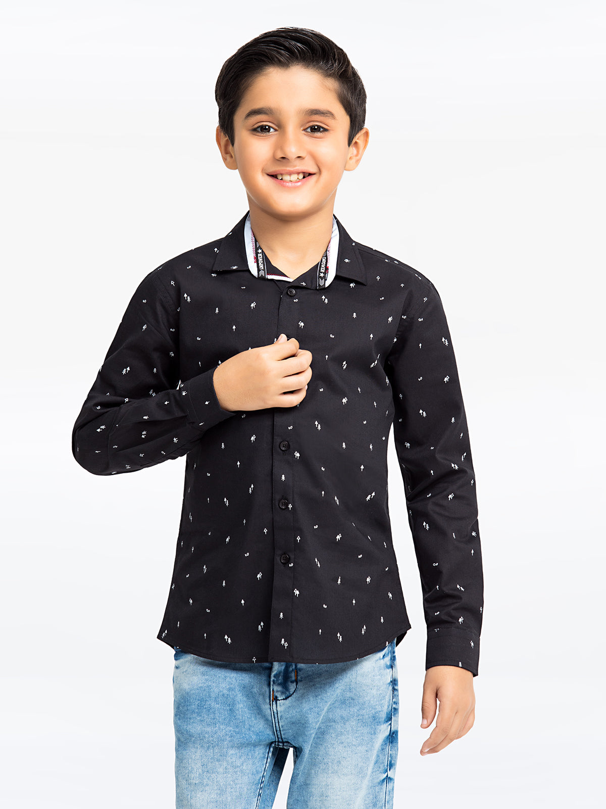 Boy's Black Shirt