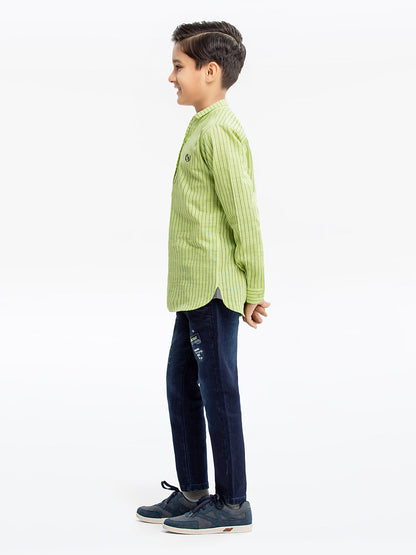 Boy's Green Shirt