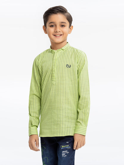 Boy's Green Shirt