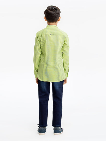 Boy's Green Shirt