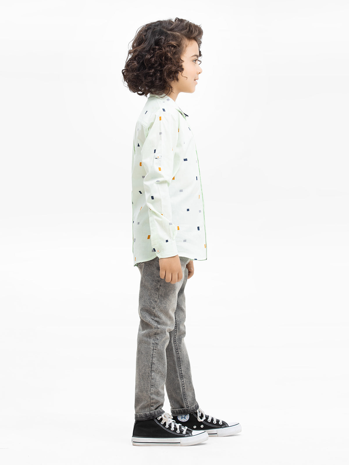 Boy's Light Green Shirt