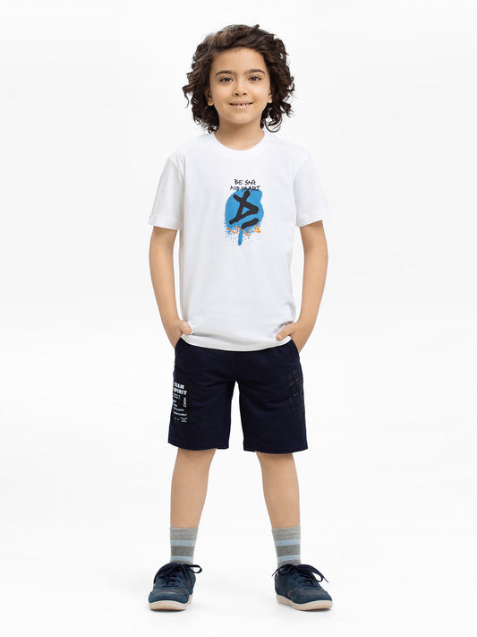 Boy's White T-Shirt