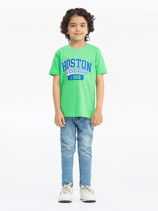 Boy's Green T-Shirt