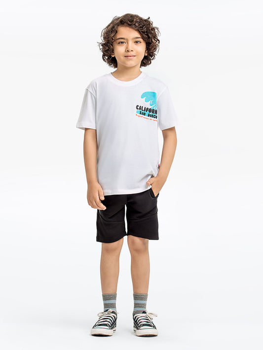 Boy's White T-Shirt