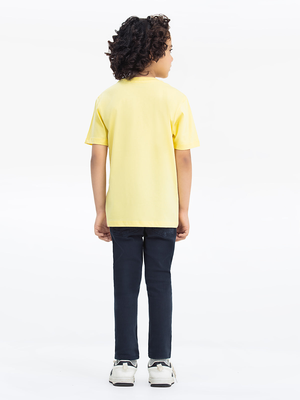 Boy's Lime Yellow T-Shirt