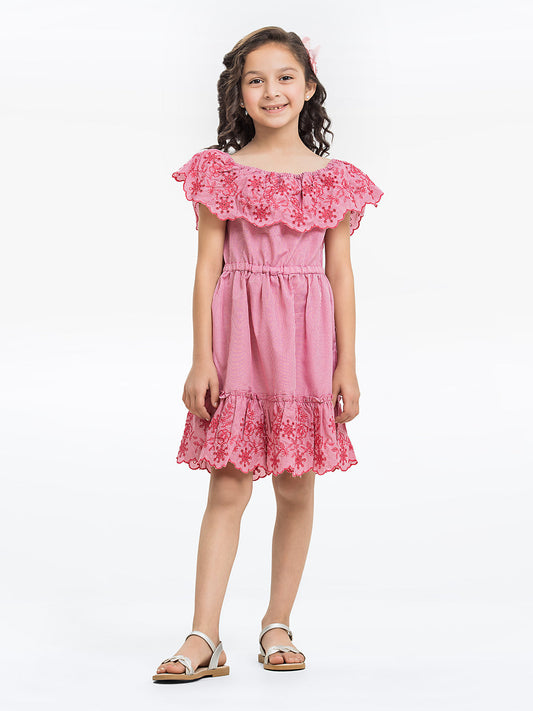 Girl's Pink Frock