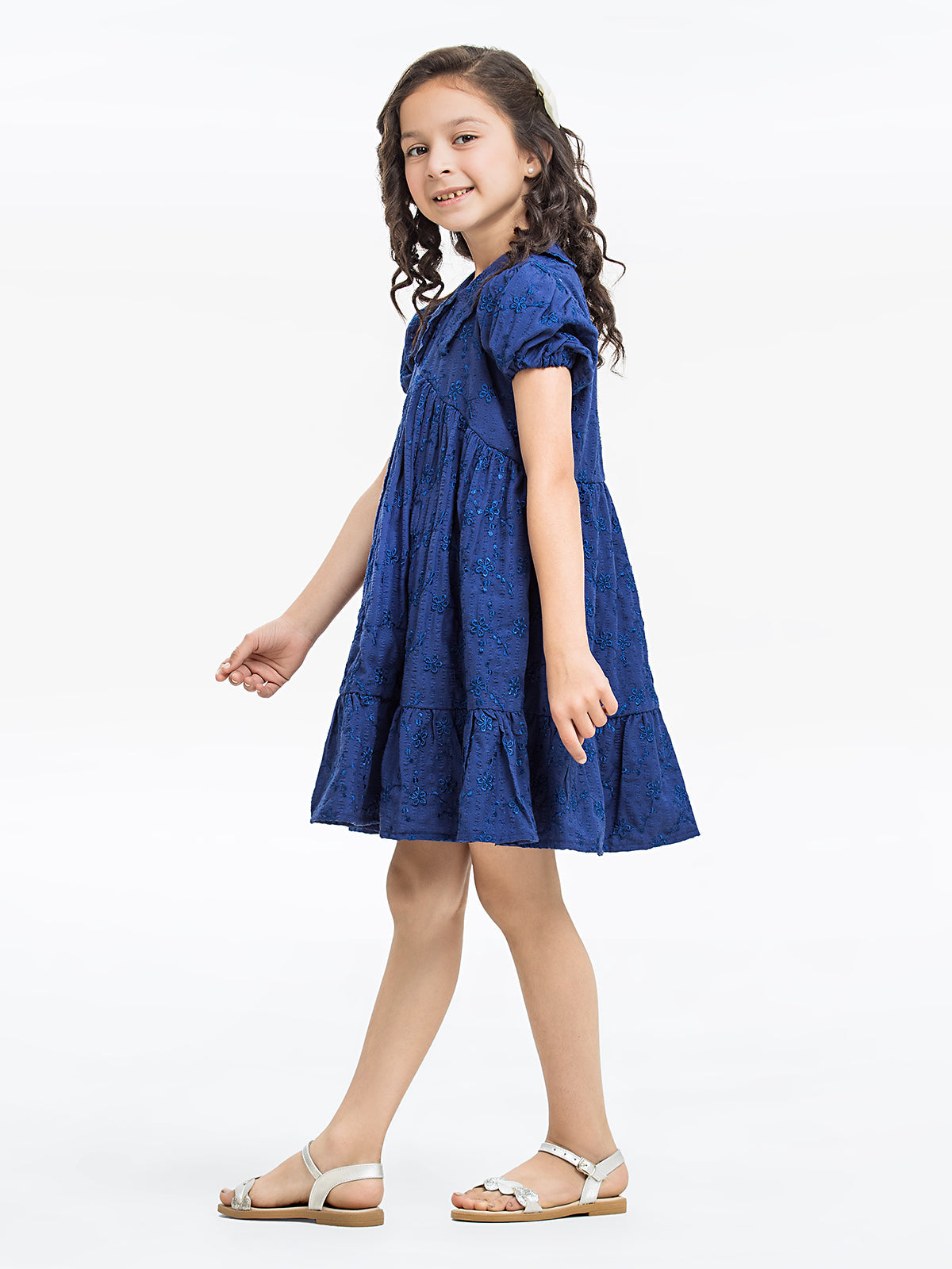 Girl's Royal Blue Frock