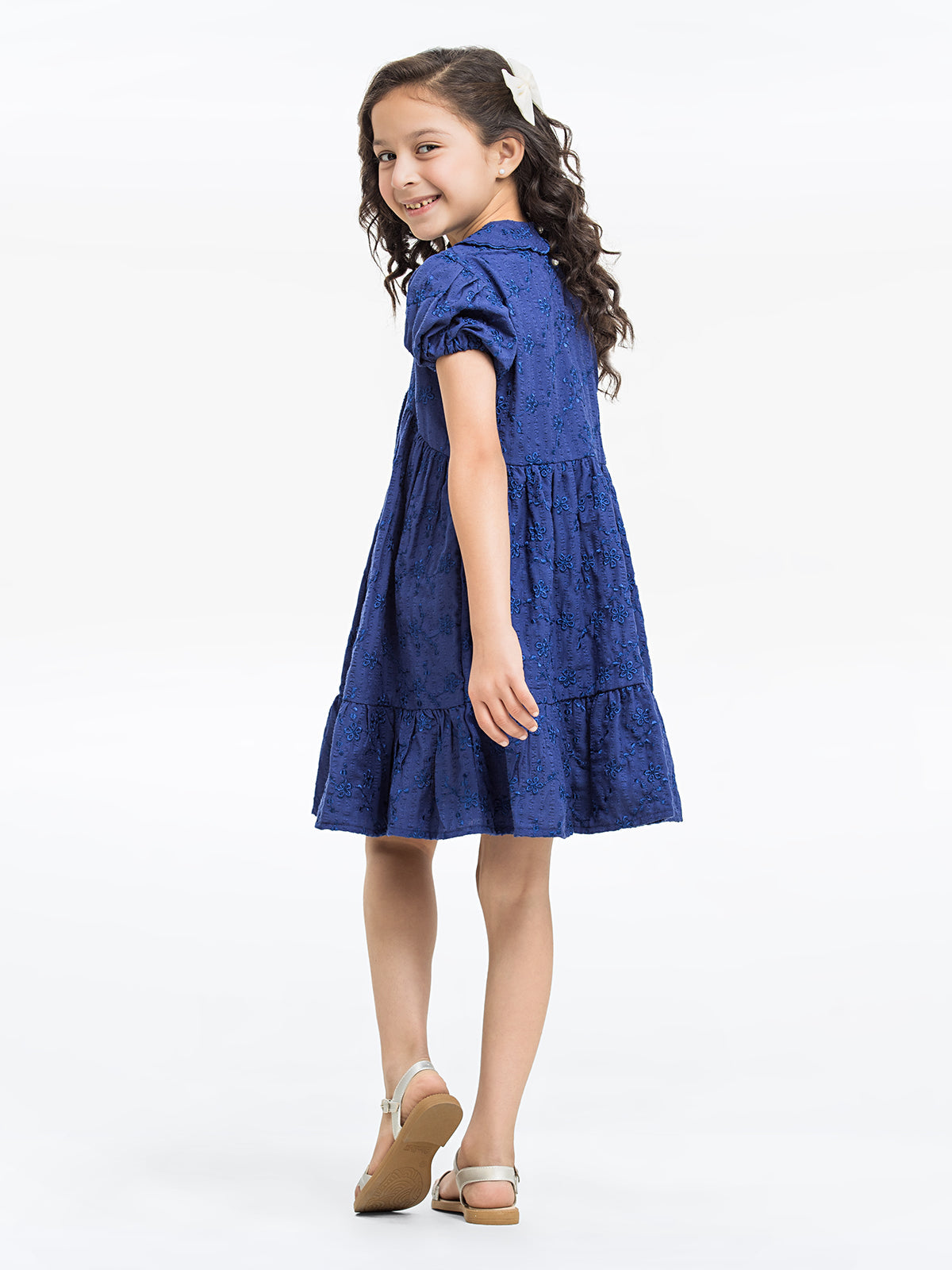 Girl's Royal Blue Frock