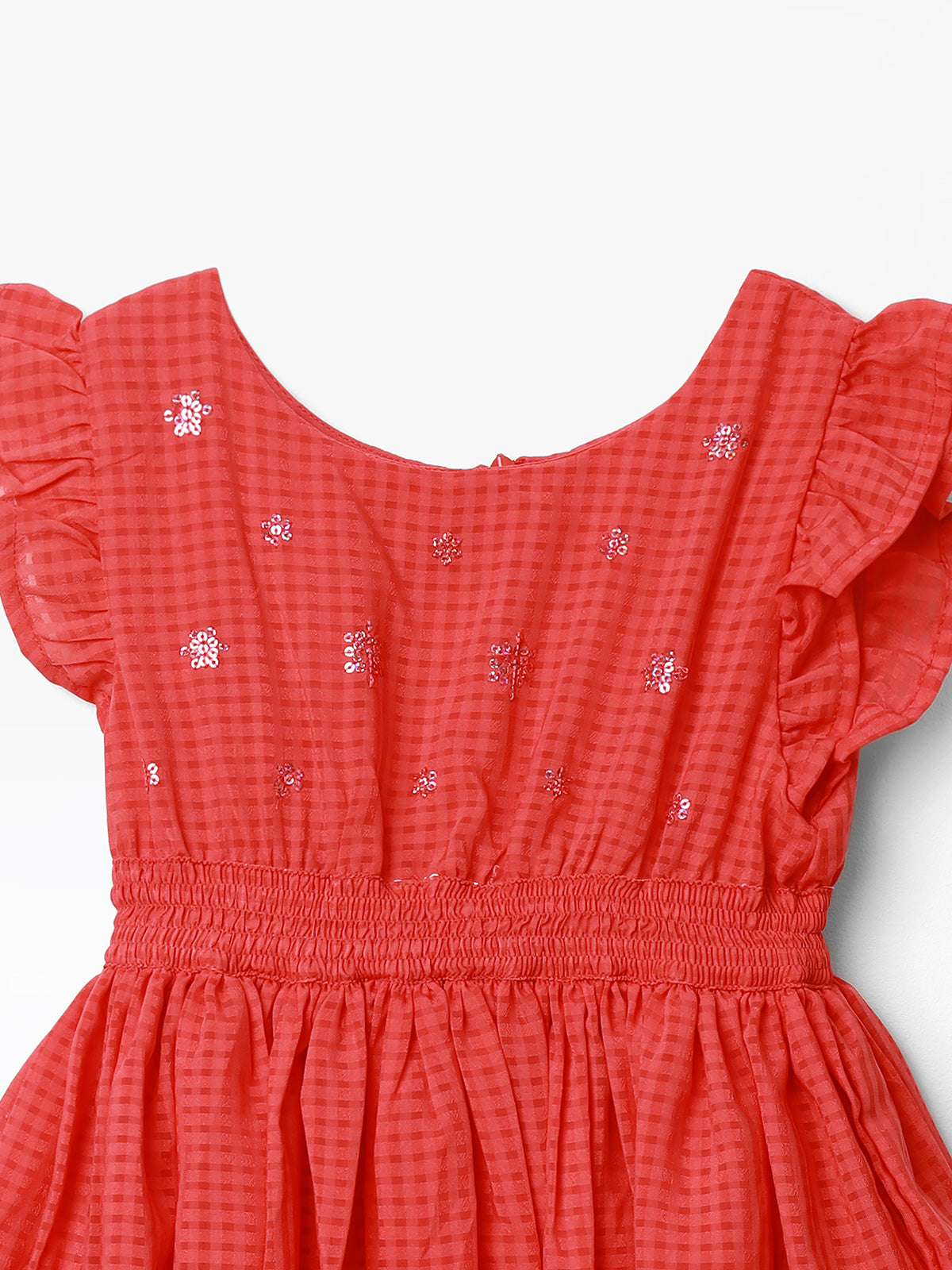 Girl's Red Frock