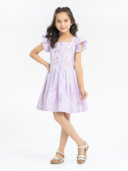 Girl's Pink Lavender Frock