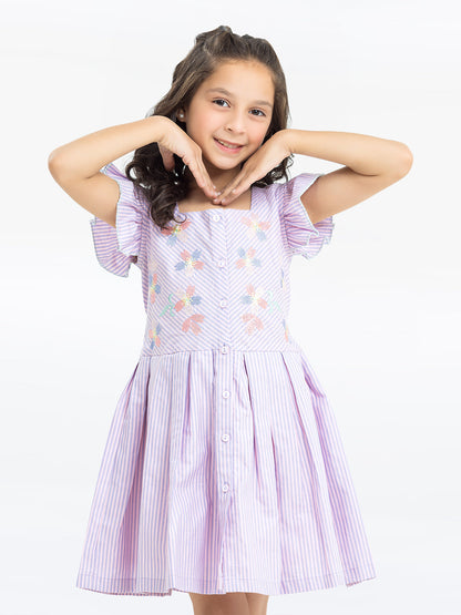 Girl's Pink Lavender Frock