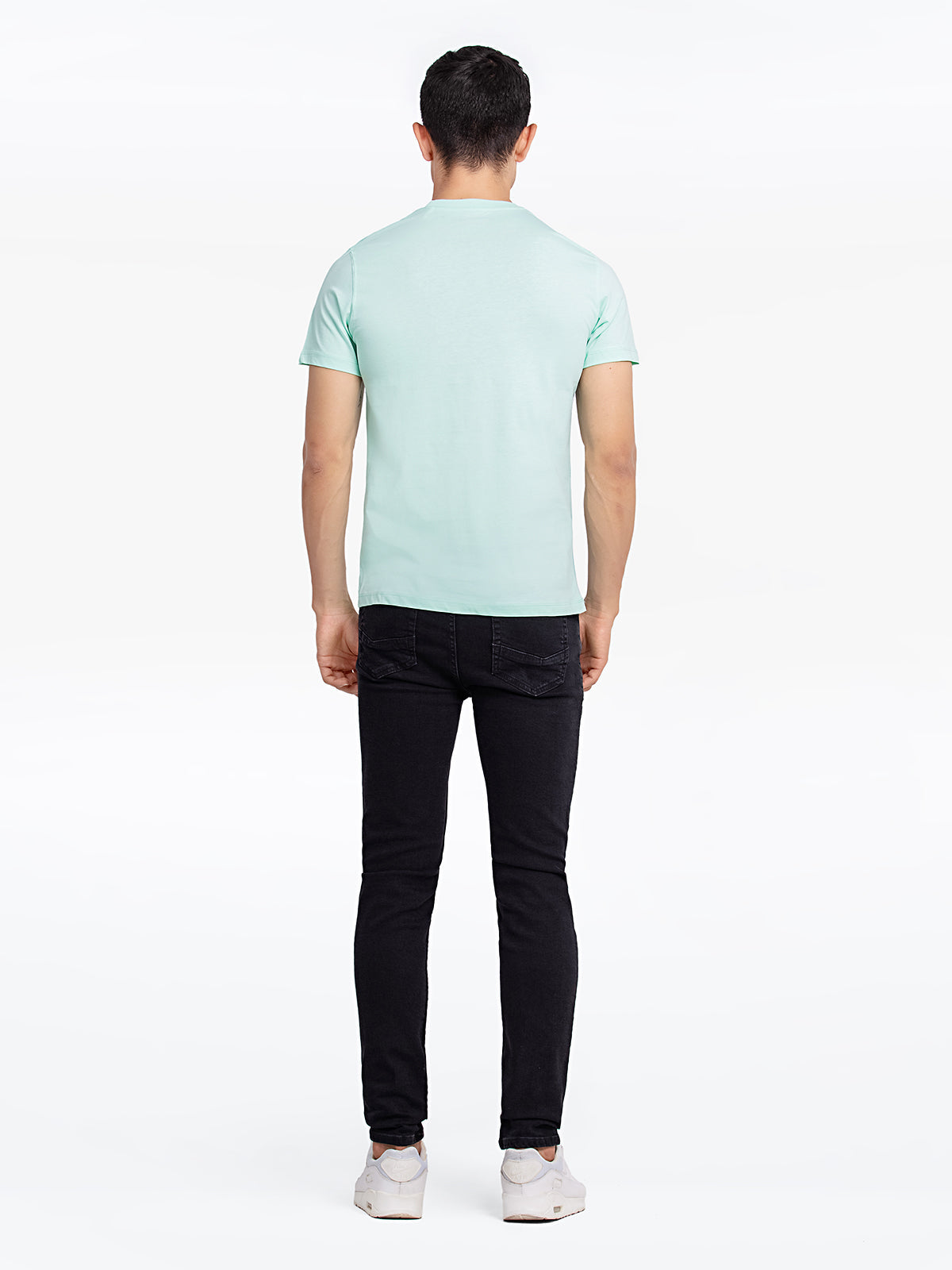 Men's Mint Green Graphic Tee