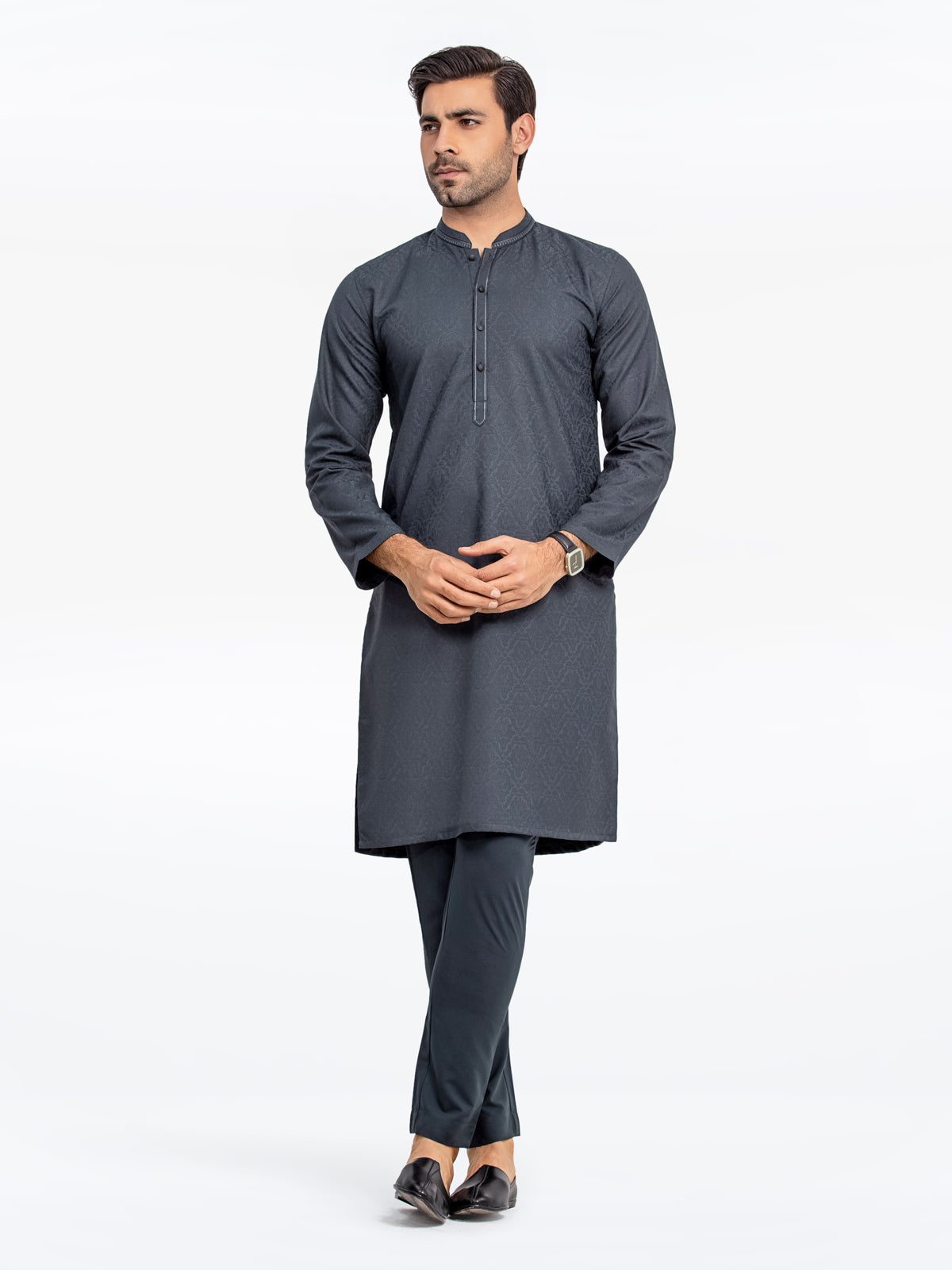 Men's Dark Green Kurta Pajama