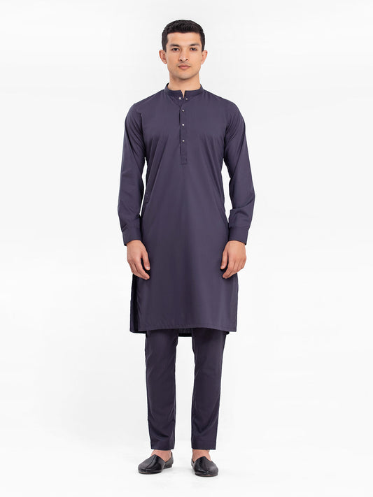 Men's Iron Grey Kurta Pajama