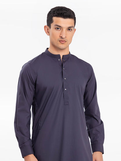 Men's Iron Grey Kurta Pajama