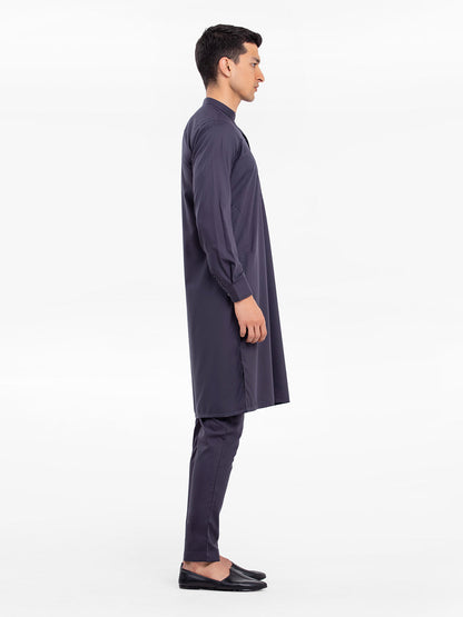 Men's Iron Grey Kurta Pajama