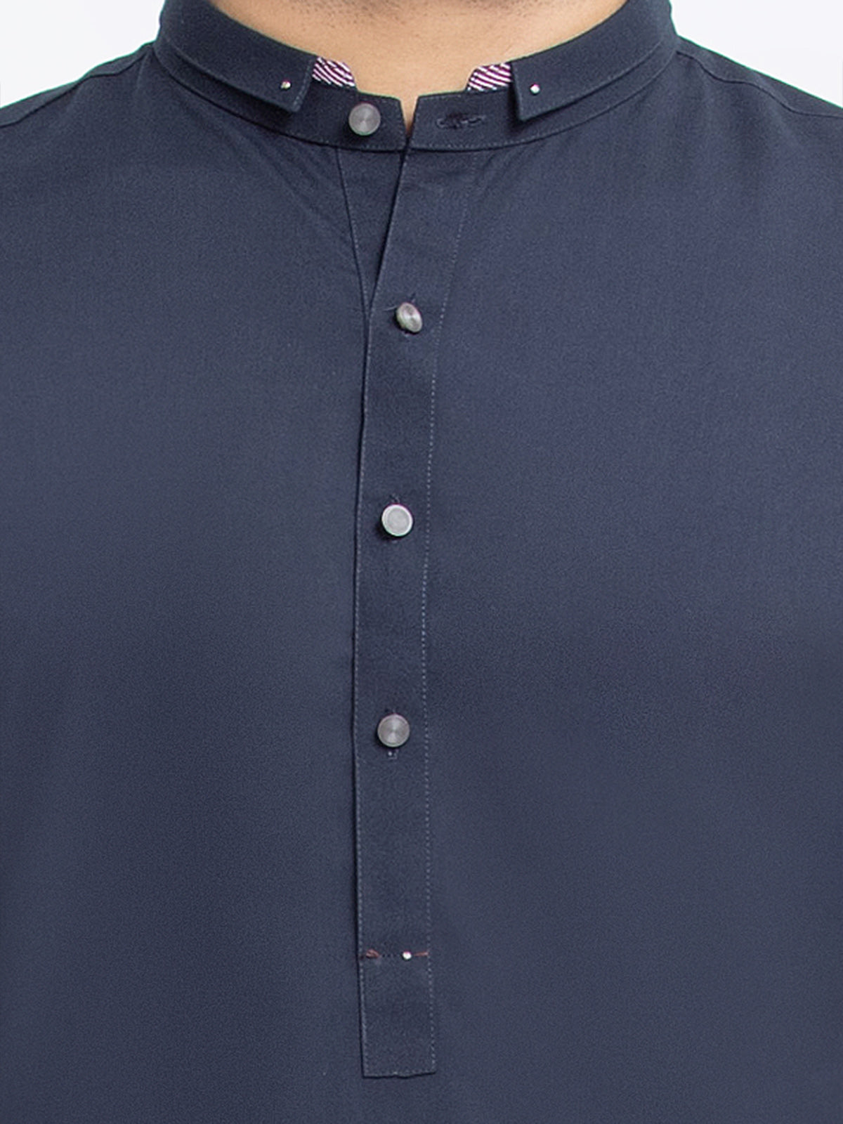 Men's Navy Blue Kurta Shalwar