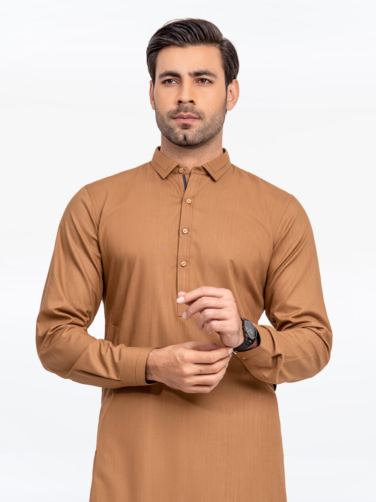 Men's Rust Kurta Shalwar