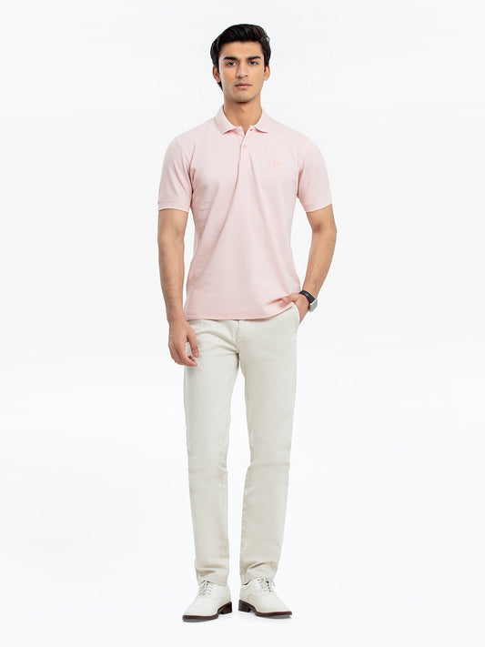 Men's Pink Polo Shirt