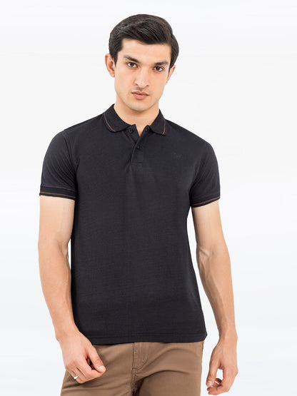 Men's Brown Polo Shirt