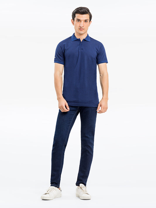 Men's Navy Blue Polo Shirt