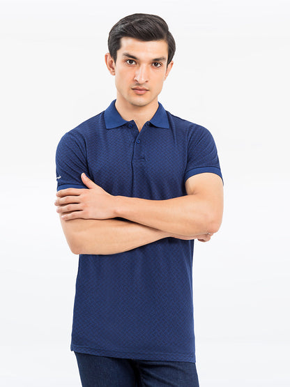 Men's Navy Blue Polo Shirt