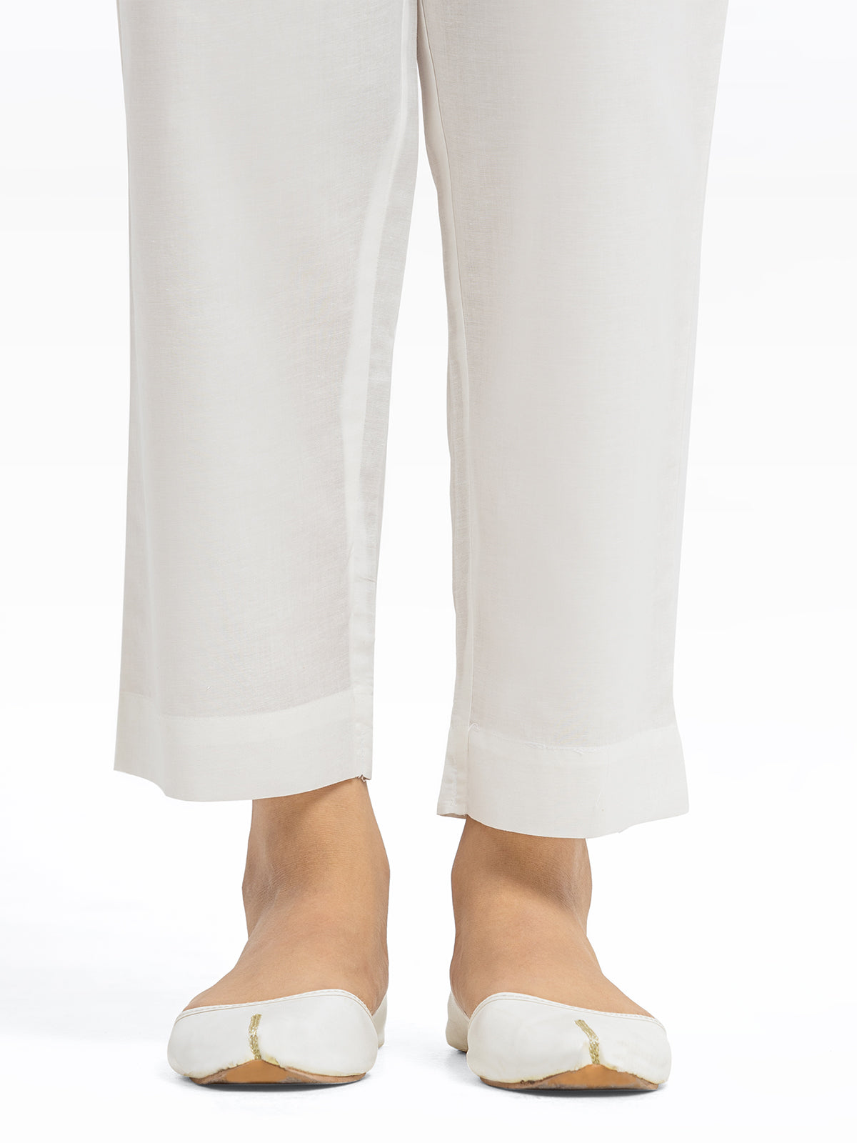 Women's White Trouser