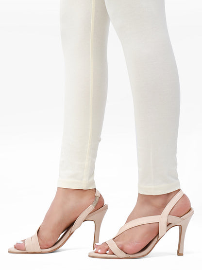 Women's Cream Basic Tight