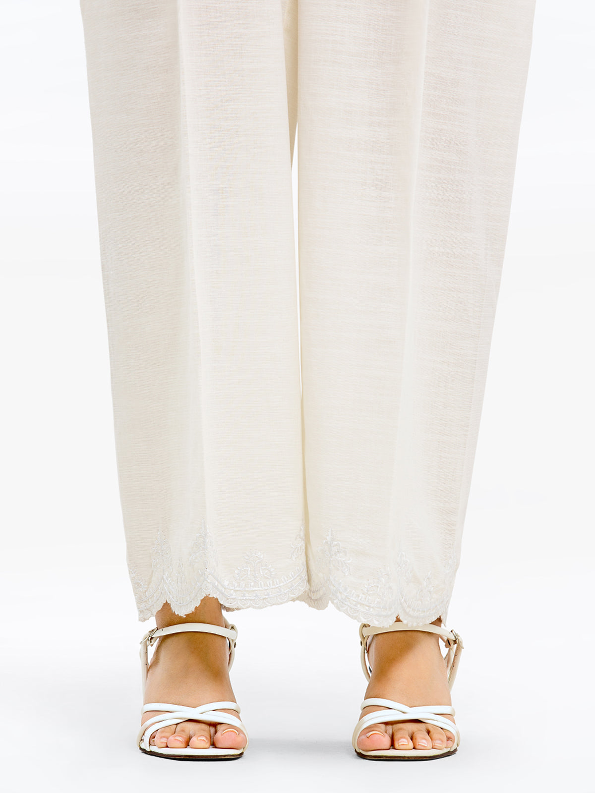 Women's White Trouser