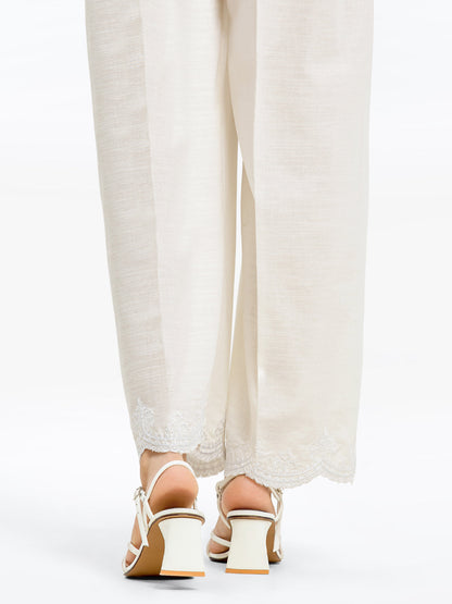 Women's White Trouser