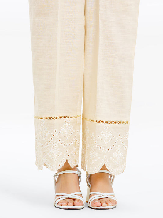 Women's Cream Trouser