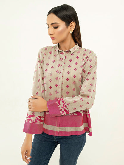 Printed Jacquard-Top