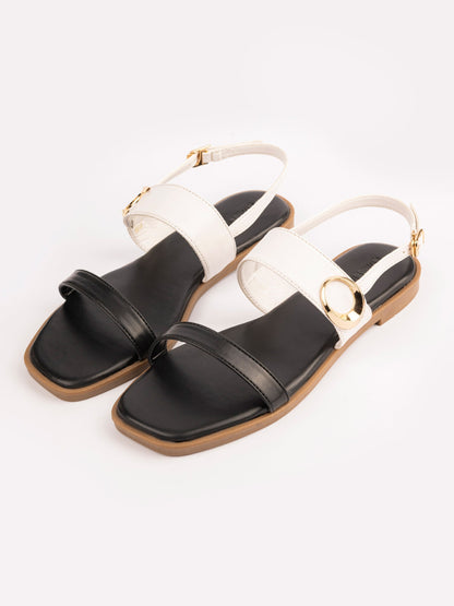 Two Toned Sandals