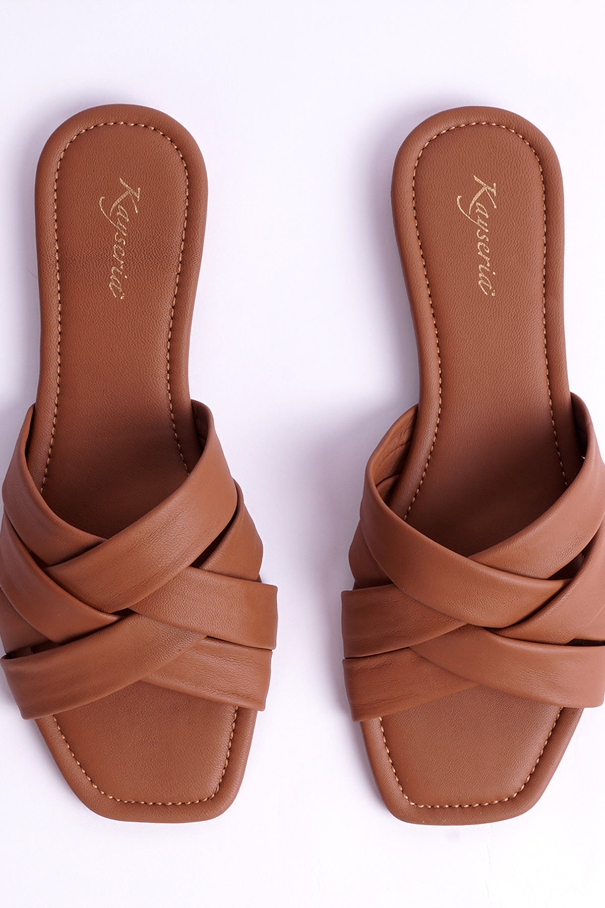 1 Piece Pure Leather Chappal