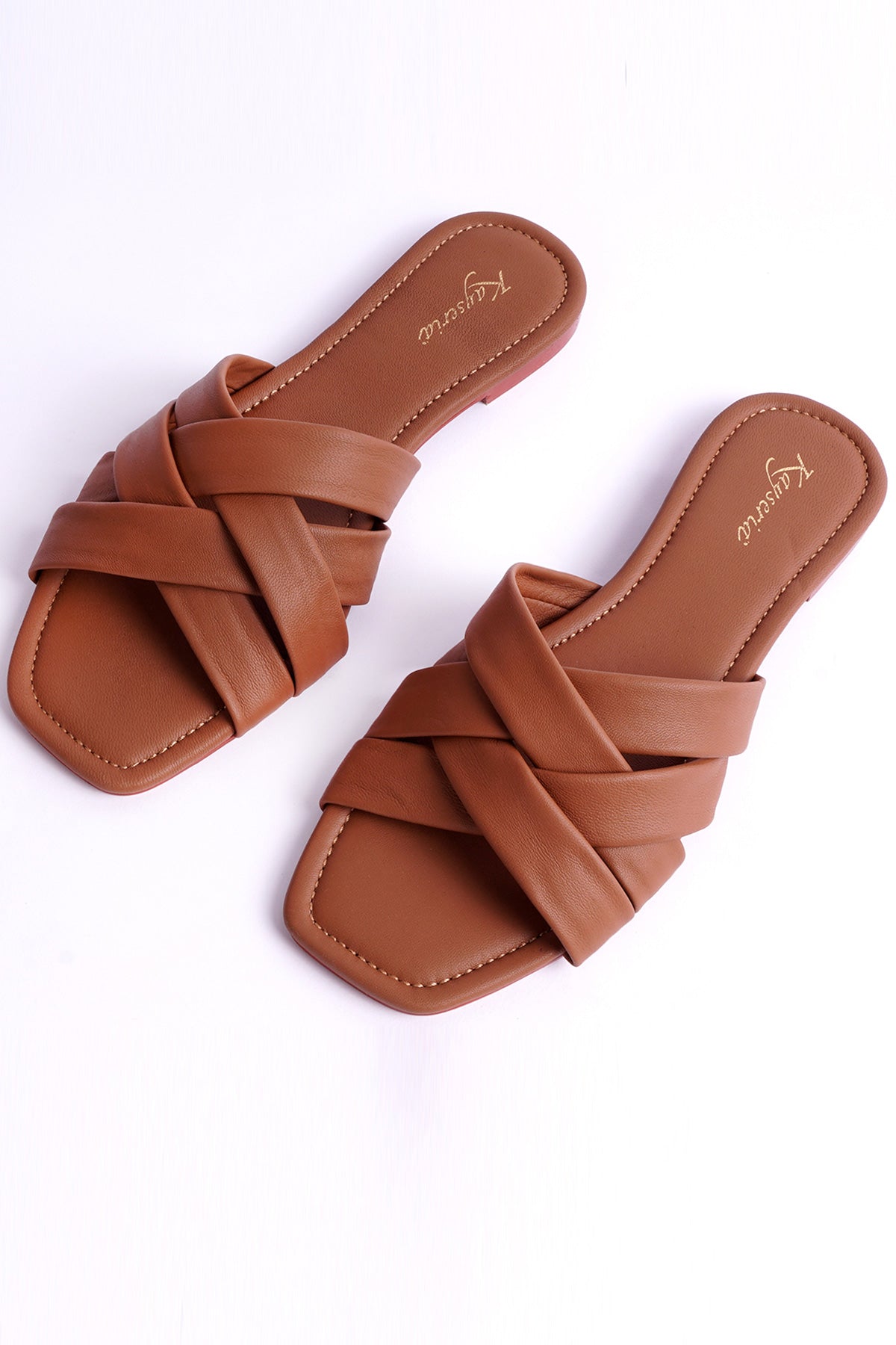 1 Piece Pure Leather Chappal