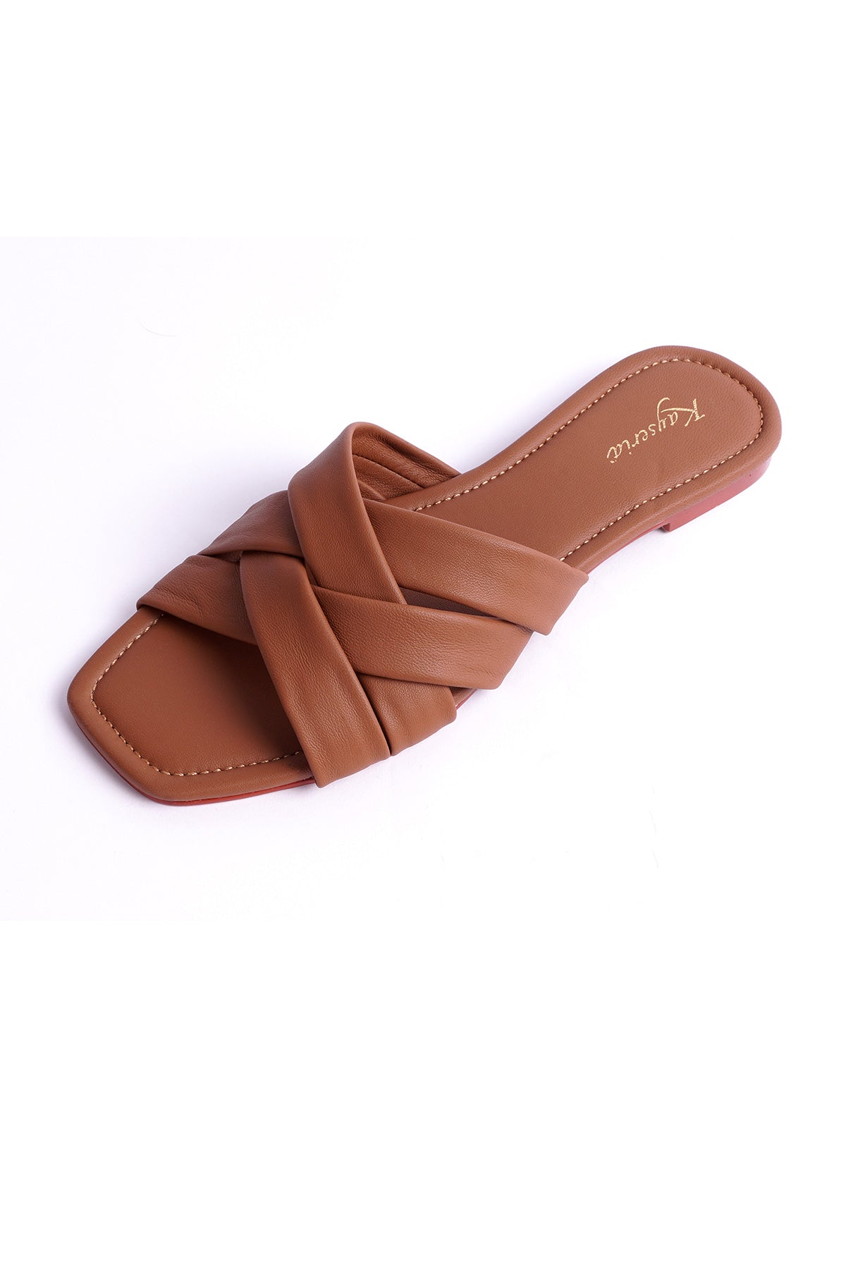 1 Piece Pure Leather Chappal