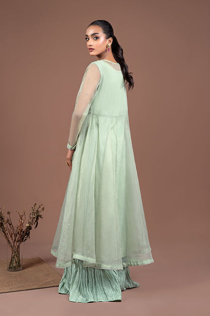 2 Piece Dyed Organza Suit