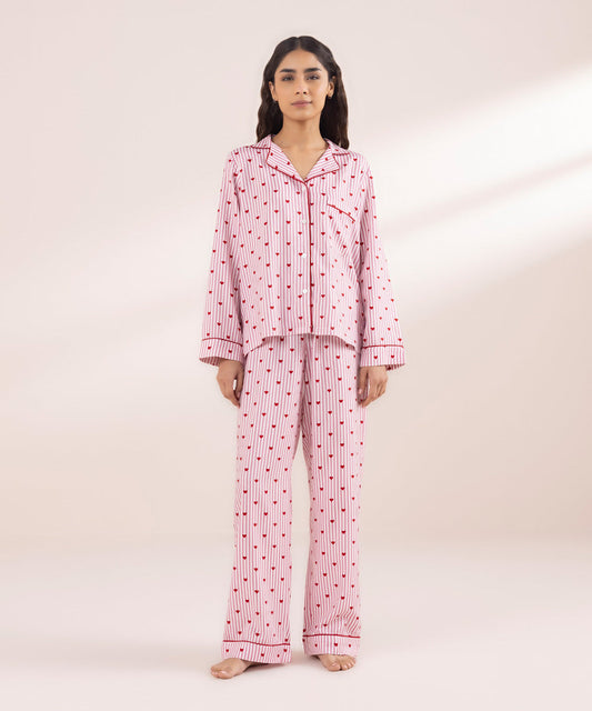 PRINTED VISCOSE PJ SET