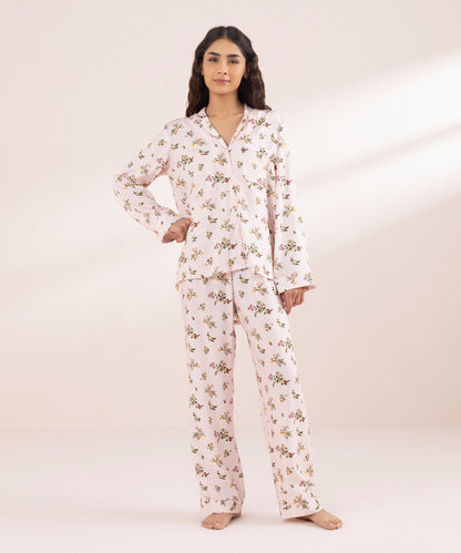 PRINTED VISCOSE PJ SET